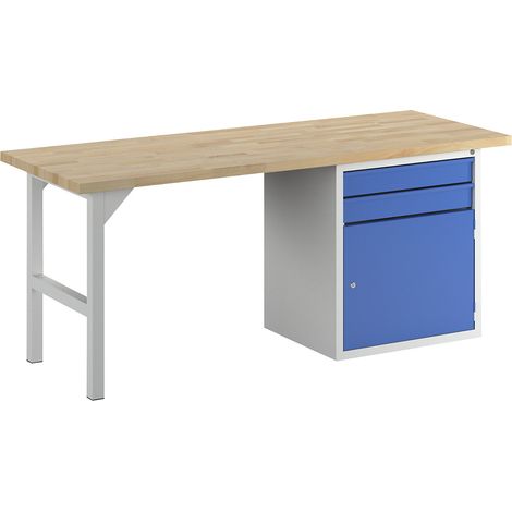 FRANKEL kaiserkraft, Établi modulaire, 2 tiroirs, 1 porte, (1/5)