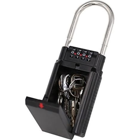 Filiyano-Boîte à clés à code, boîte de rangement avec serrure à combinaison (1/3)