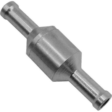 Clapet anti-retour 6 mm pour servofrein, valve unidirectionnelle en ligne, tuyau de dépression, valve en aluminium (1/5)