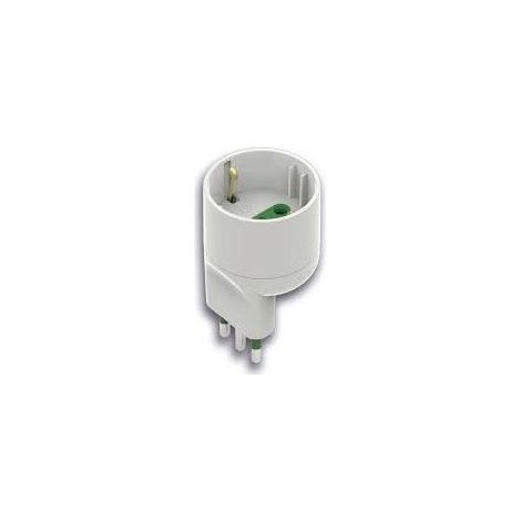 Link Led Adattatore Schuko 16AT Bianco