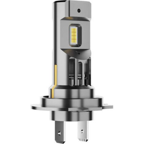 Ampoules LED H7 55W 15000LM Remplacement Halogène Mini Design 1:1 Sans Adaptateur Lot de 2