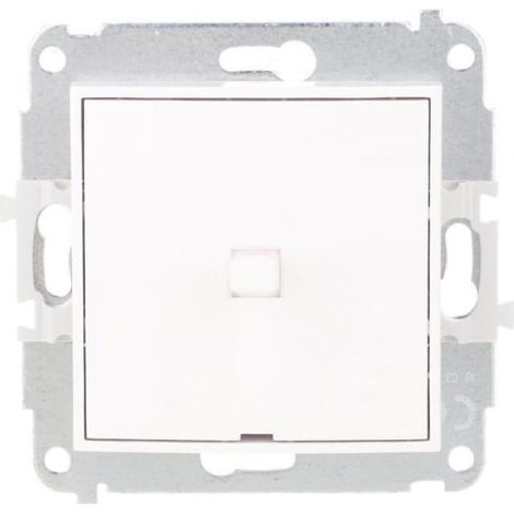 Mini-Einzelstecker, amerikanischer Stil, weiß, mwpus-1