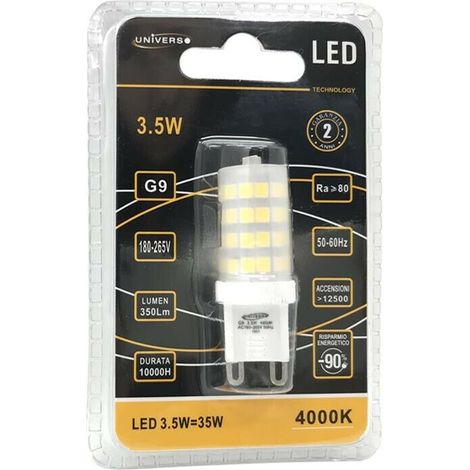 Lampadina Led Attacco G9 3.5w Luce Naturale 4000k (1/2)