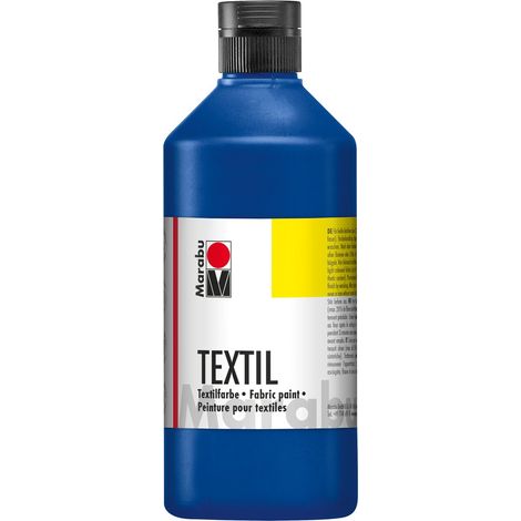 Marabu 17160075073 – Colore per Tessuti, 500 ml, Colore Nero (Etichetta in Lingua Italiana Non Garantita) (1/4)