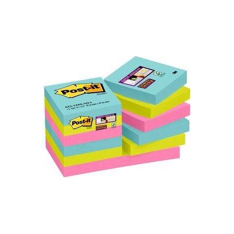 3M 622-12SS-MIA pouch autoadesiva Quadrato Blu, Rosa, Giallo Autoadesivo (1/3)