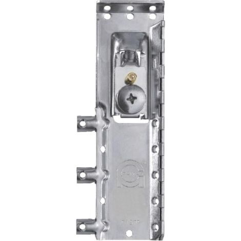 Suspension invisible pour meubles hauts anti-décrochement, acier, droite - 816 AS - CAMAR (1/2)