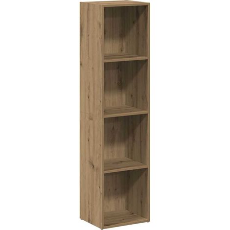 Maison Exclusive - Libreria Rovere Artigianale 36x30x143 cm Legno Multistrato