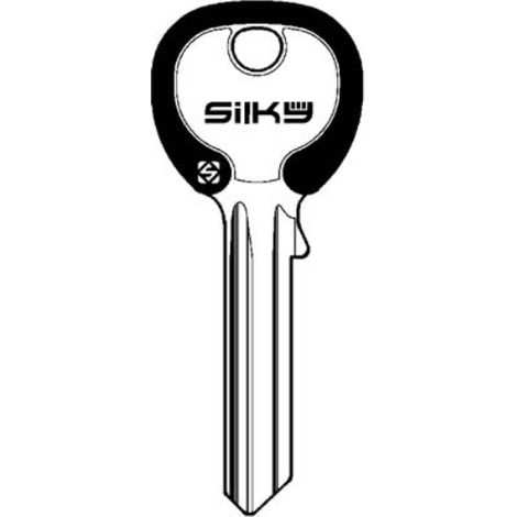 Chiave piatta silky yale ya31dz silca ottone nichelato (100 pezzi) Silca