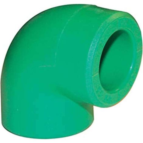 GOMITO PPR A SALDARE 90° - VERDE MM 20 - 20 pezzi