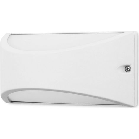 Forlight Kapa - Wandleuchte mit Neutralweiß 4000K. Gehäuse aus Aluminium. Innenbereich IP54. Farbe Weiß (1/2)