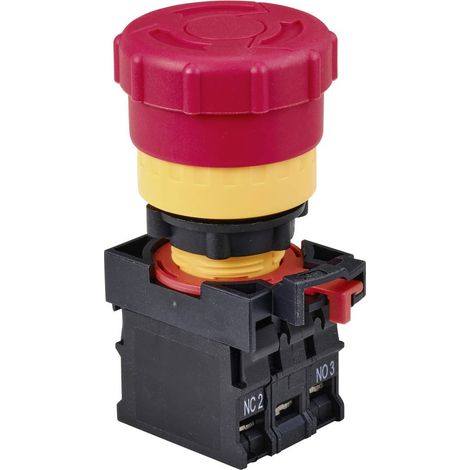 COMPONENTI TRU ONPOW26-11TSA/R/12V ARRESTO DI EMERGENZA 250 V 5 A ROSSO IP40 1 PZ TC-10091068 (1/3)