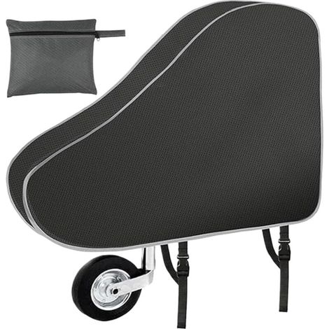 Housse de protection pour attelage de remorque  Housses d'attelage de remorque étanches à la pluie et à la poussière Résistant aux UV 4 couches en tissu non tissé pour la lumière du soleil 9 (1/4)