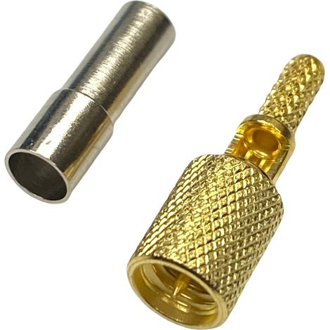 Connettore maschio M5 compatibile con Microdot (1/4)