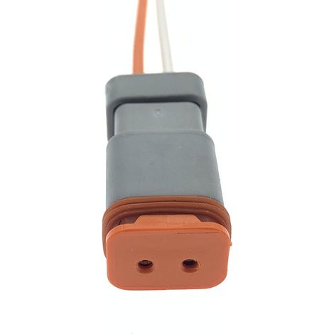 Connecteur 2 broches DT06-2S Dechi, adaptateur de feu antibrouillard DJ3021Y-1.6-21 avec bornier 2P – prise simple