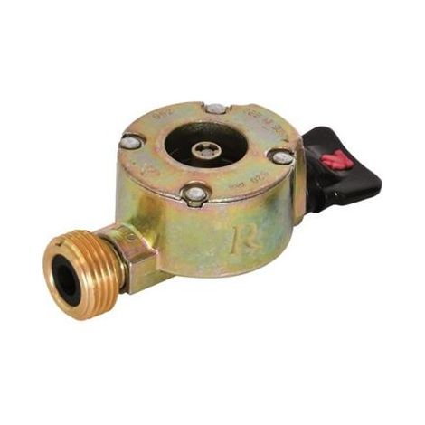 Ribimex – Adaptateur bouteille de gaz – Raccord gaz fileté diamètre 21,7x1,814 gauche – Clip direct type 511 pour valve automatique – Compatible TWINNY/ELF/MALICE/CLAIRGAZ