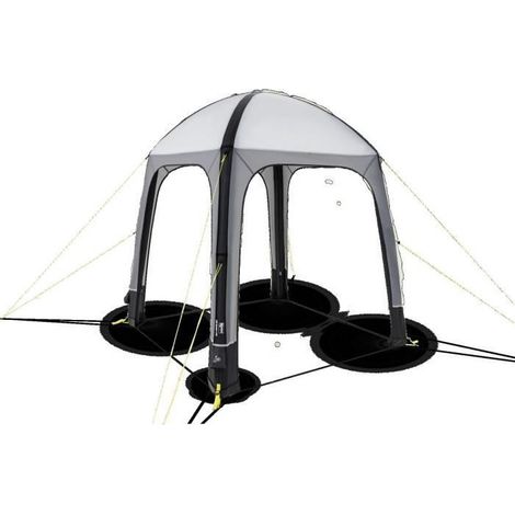 Refugio inflable - KAMPA - AIR Shelter 200 - 2 x 2 m - Gris y negro