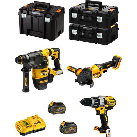 DeWALT Kit FVK381T2HD-QW 54V/18V (DCH333 + DCD996 + DCG418 + 2 x 6,0 Ah + DCB118 + 2 x TSTAK II + TSTAK VI) (1/5)