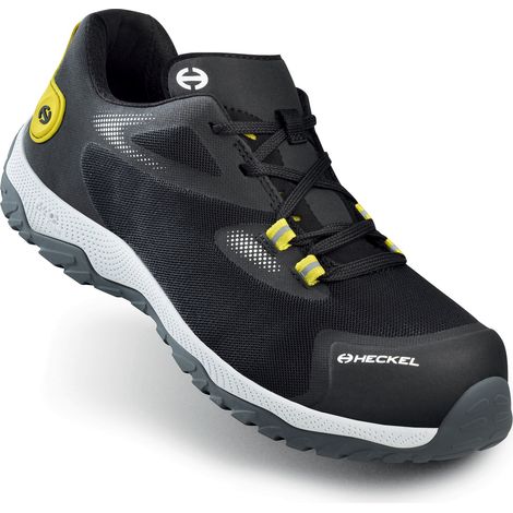 Chaussures de sécurité MACSOLE SPORT, S1P A SRC, T47 Unisexe, Noir, Blanc, antistatiques ( Prix pour 1 paire )