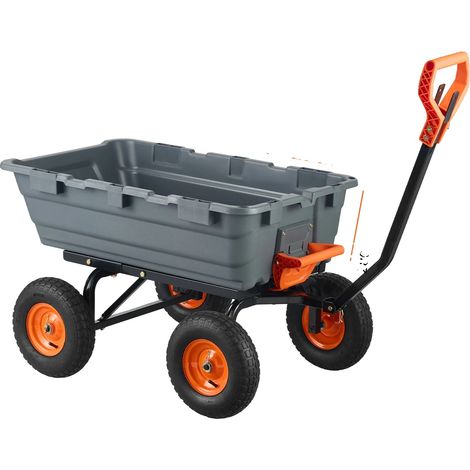 Contenedor de basura, capacidad de 600 lb, asa ajustable, 1200 lb (1/2)
