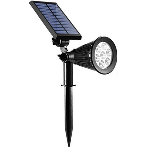 Lampe solaire pour éclairage extérieur, lampadaire de jardin à couleurs changeantes, B-AquaForge (1/5)