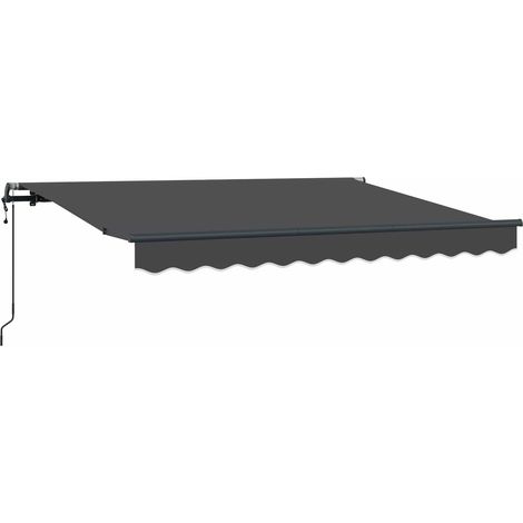 Maison Exclusive - Tenda Retrattile Antracite 250 x 200 cm Tessuto