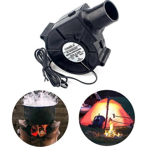 Souffleur compact 7 cm 7530 5 V avec variateur de vitesse unique pour barbecue extérieur (1/4)