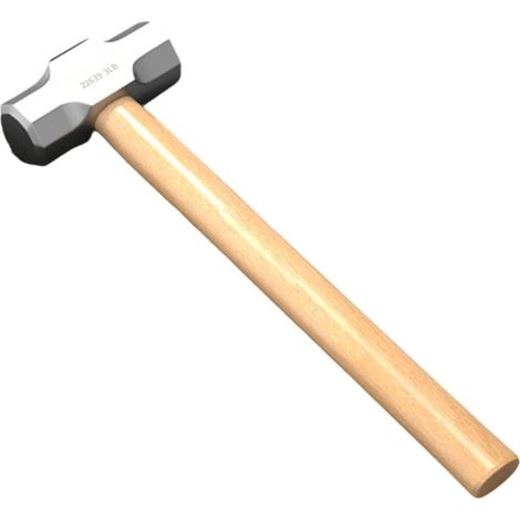 Marteau de démolition multifonction 0,9 kg, 1,4 kg, 1,8 kg avec surfaces de friction améliorées, convient pour le retrait des murs et le travail du bois Marteau à manche en bois (1/4)