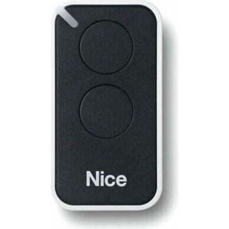 Neptune – Télécommande Nice ERA INTI 2 – Émetteur mural pour motorisations – 2 boutons – Fréquence 433,920 Mhz – Pile CR2032 incluse