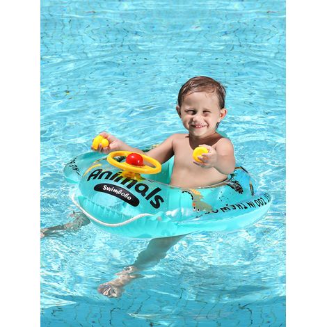 Jiajia AI, Siège de natation gonflable pour enfants âgés de pour jardin, terrasse et extérieur (1/5)