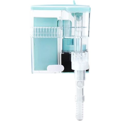 Filtre d'aquarium avec écumeur de surface, pompe, filtre biochimique, pompe silencieuse, filtre interne pour une meilleure oxygénation. (1/5)