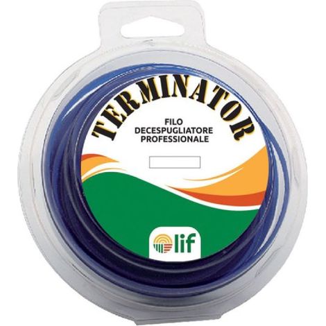 Filo decespugliatore professionale "Terminator" in nylon con profilo tondo -3.0 mm 38 cm (1/4)
