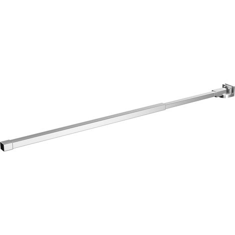 Bras de support pour enclos de bain Acier inoxydable 70-120 cm
