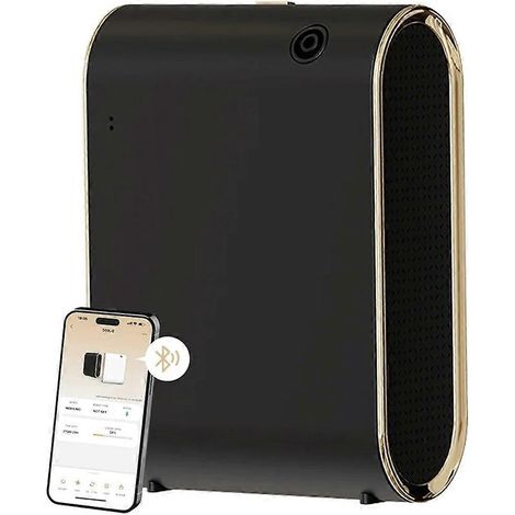 Diffuseur de parfum sans eau Bluetooth pour la maison, diffuseur d'huiles essentielles, couverture de 1500 m², diffusion de parfum dans l'air (États-Unis), A (1/5)