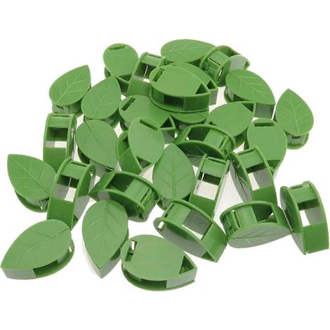 Supports muraux pour plantes grimpantes, supports en forme de feuille, pinces pour vigne, moulures à traction rapide - FFY (1/4)