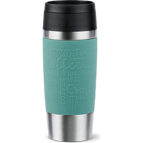 EMSA Reisebecher Classic 36 ml Edelstahl, Blau (1/5)