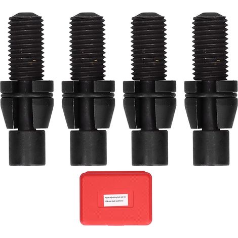 4 Stück Hilfsrahmen-Ausrichtungs-Positionierungsstift, Einstellschraube, M12 x 1,5 mm Gewinde, für die Autoreparatur (1/5)
