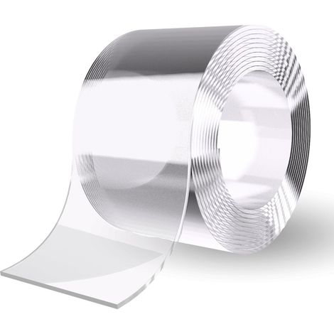 RUBAN ADHÉSIF TRANSPARENT IMPERMÉABLE 10 MÈTRES RUBAN D'ÉTANCHÉITÉ POUR SALLE DE BAINS, LAVABO ET LAVABO RÉSISTANT AUX ÉCRANS ET AUX BAINS (3CM)