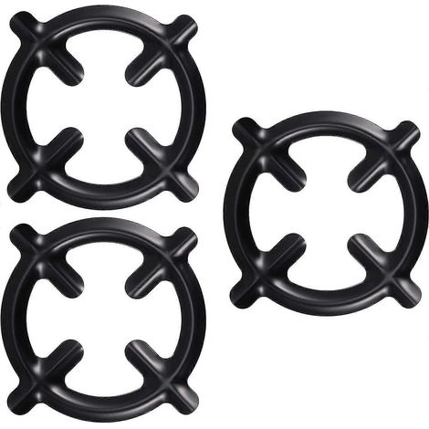 Support en fonte pour wok, dessous de plat réducteur pour brûleur à gaz, dessous de plat pour cafetière/wok (1/5)