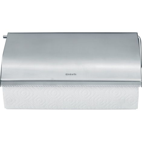 Brabantia 313868 Portarotolo da Appendere, Satinato (1/4)