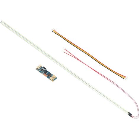 Ruban LED Rétroéclairage LCD Universel 540mm, Accessoire PC en Fibre de Verre avec Carte Module pour Lampes (1/5)