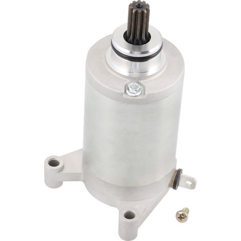 SUZUKI starter motor, compatible with motorcycles of models GN250, GN125, VL125 and VL250 (years of manufacture 2000-2007), original spare part in OEM quality.