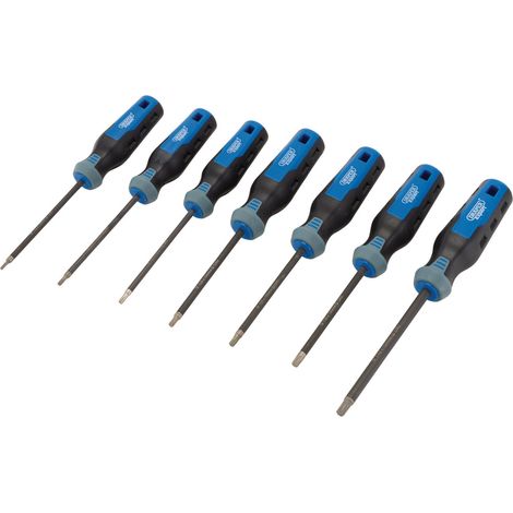 Draper Expert Torx Star Diamond Tipped Screwdriver Set 7 Piece 95164 (1/2)
