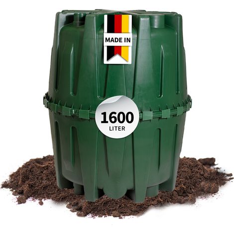 4rain HERKULES Regenwassertank 1600 L (1/5)