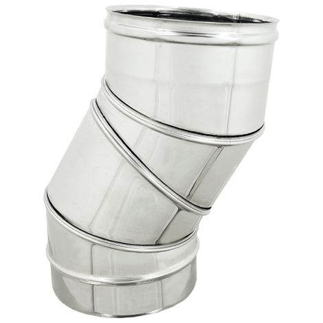 Curva Regolabile 4S 0 ° 90 ° INOX AISI 316 Ø 100