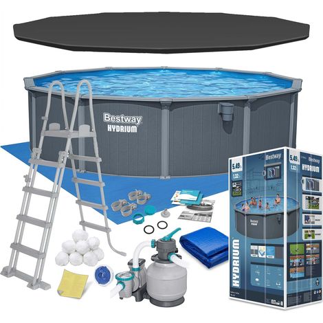 Bestway 561CS-8 Set piscina fuori terra Hydrium da 549x132 cm (1/5)