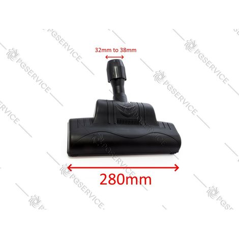 SKL turbo spazzola universale con ruote rullo aspirapolvere tubi 32mm a 38mm (1/4)