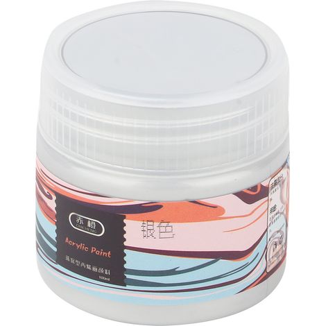 Peinture acrylique 100 ml, couleur métallisée, peinture pour restauration de bâtiments anciens, peinture pour statues de Bouddha, sculptures et paysages (1/5)