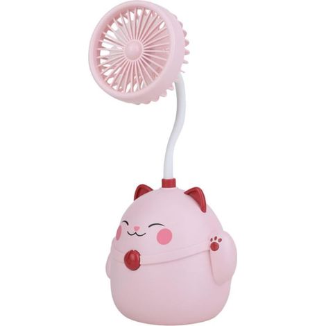 NOLITOY Petit Ventilateur de Bureau USB Ambiance Estivale (1/5)