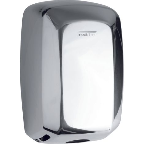 MEDICLINICS M09AC-FIL MACHFLOW Secamanos Automático Acabado Cromo con Filtro Hepa - ref: M09AC-FIL (1/2)