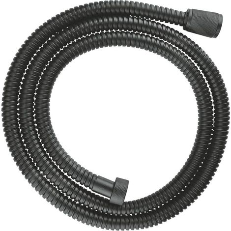 Grohe Flexibles - Flexible de douche VItalioFlex Metal Long-Life 1,5 m, noir 27502KS1